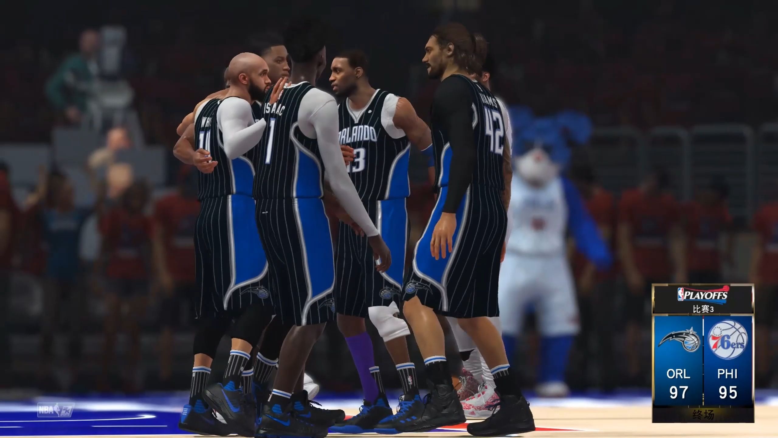 老鹰绝杀时刻，关键时刻神级表现点燃赛场，魔术迎来胜利！